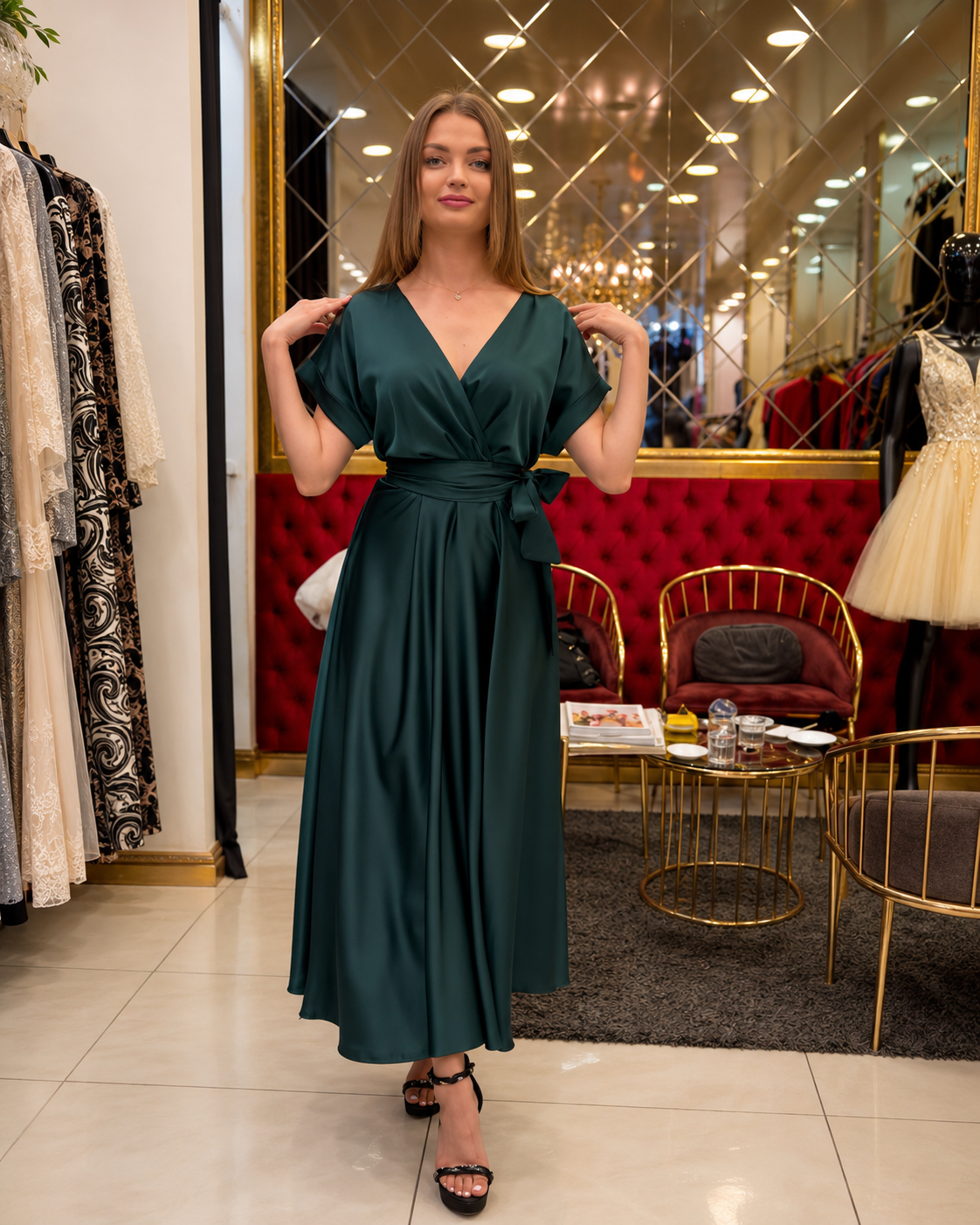Rochie Smarald